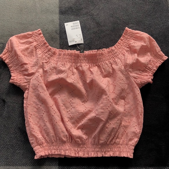 2 H&M off the shoulder crop tops - Picture 2 of 6